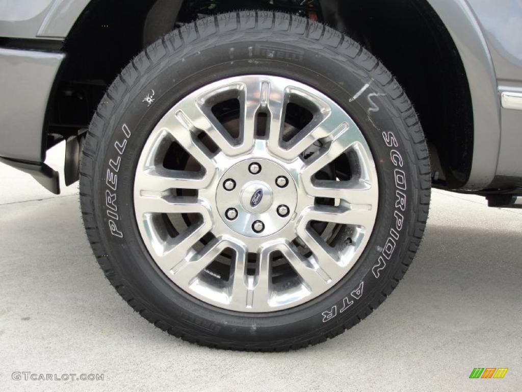 2010 Ford F150 Platinum SuperCrew 4x4 Wheel Photo #41483135