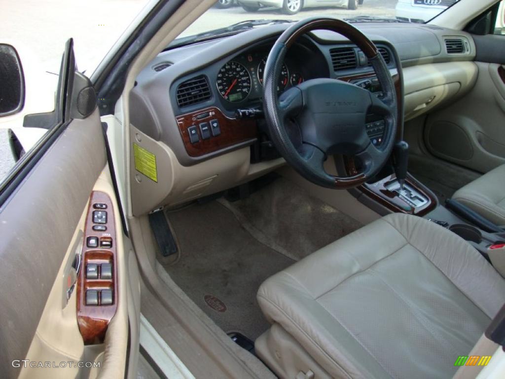 Beige Interior 2003 Subaru Outback L.L. Bean Edition Wagon Photo #41483323