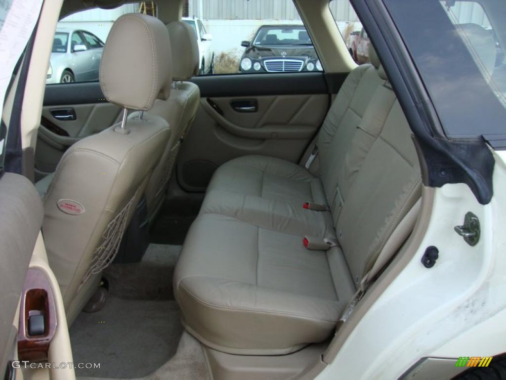 Beige Interior 2003 Subaru Outback L.L. Bean Edition Wagon Photo #41483579