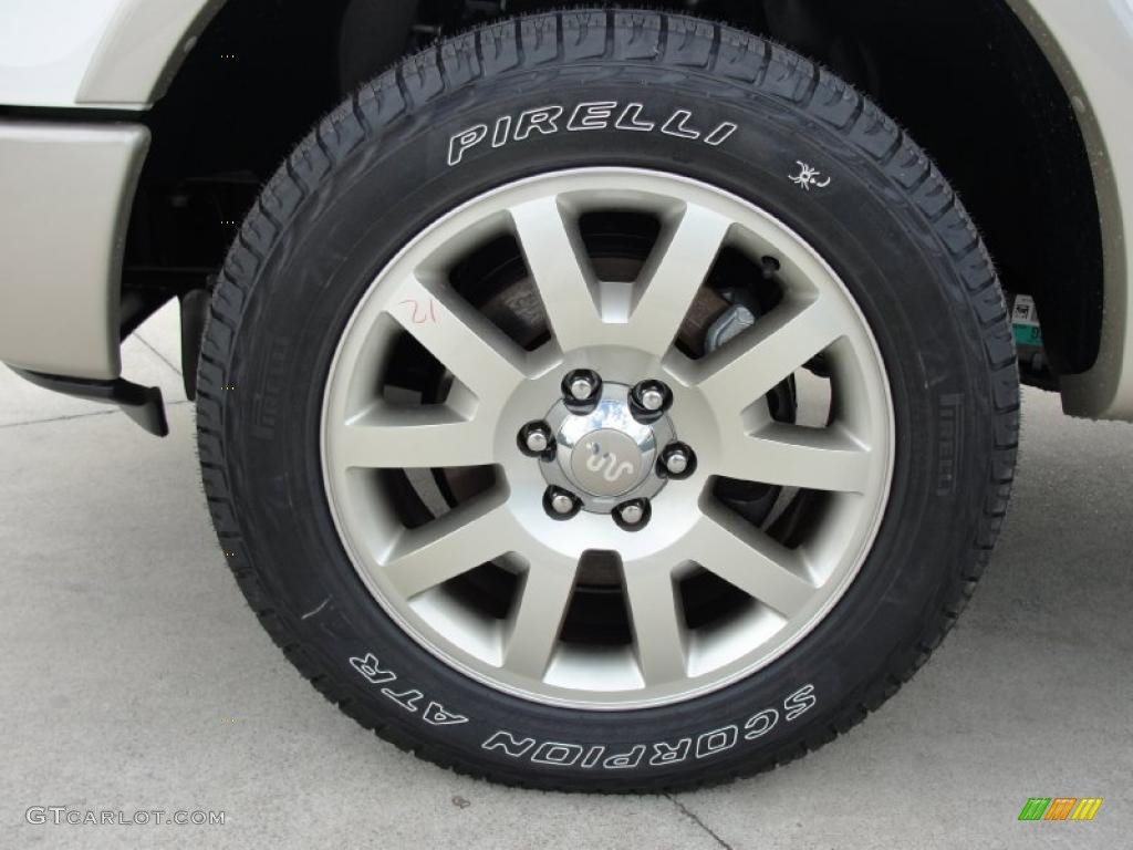 2010 Ford F150 King Ranch SuperCrew 4x4 Wheel Photo #41483723