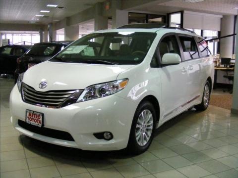 2011 Toyota Sienna XLE Data, Info and Specs