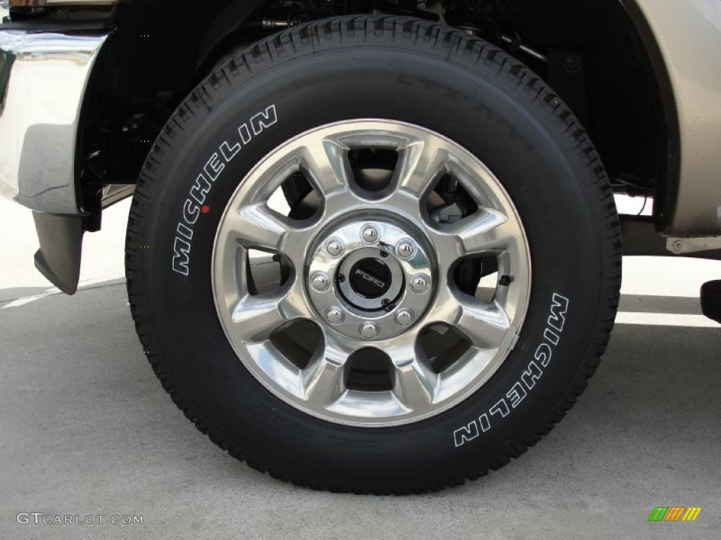 2011 Ford F250 Super Duty Lariat Crew Cab 4x4 Wheel Photo #41484459