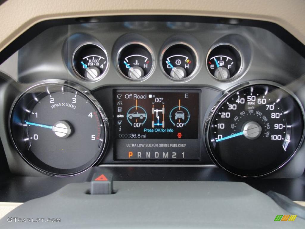 2011 Ford F250 Super Duty Lariat Crew Cab 4x4 Marks and Logos Photo #41484883