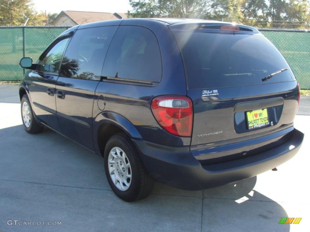 2001 Voyager  - Patriot Blue Pearl / Sandstone photo #5