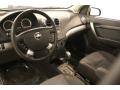 Charcoal Black Prime Interior Photo for 2007 Chevrolet Aveo #41485255