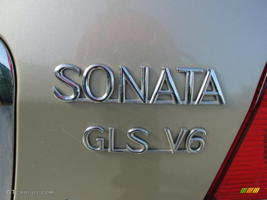 2003 Sonata GLS V6 - Desert Sand Metallic / Beige photo #15
