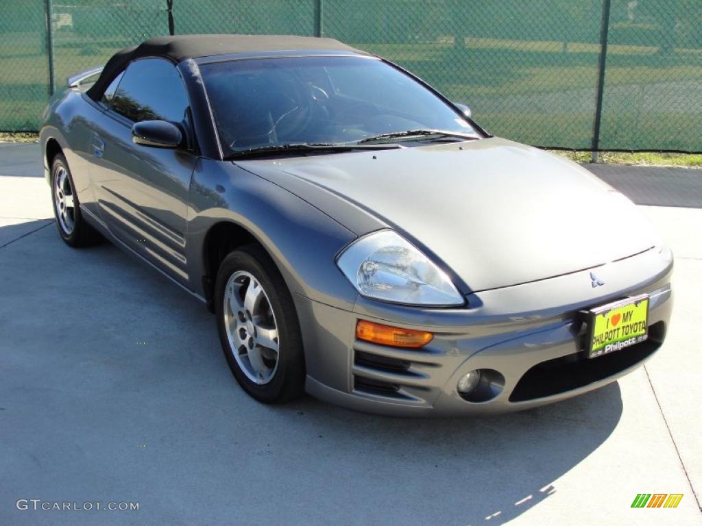 2003 Eclipse Spyder GS - Titanium Pearl / Midnight photo #1