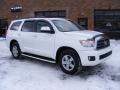 2010 Super White Toyota Sequoia SR5 4WD  photo #1