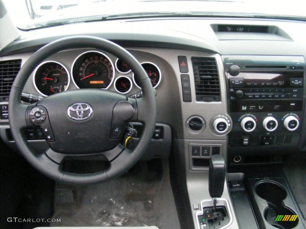 2010 Toyota Sequoia SR5 4WD Graphite Dashboard Photo #41487351
