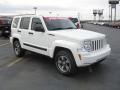 2008 Stone White Jeep Liberty Sport  photo #3