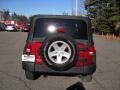 2011 Deep Cherry Red Crystal Pearl Jeep Wrangler Sport S 4x4  photo #3