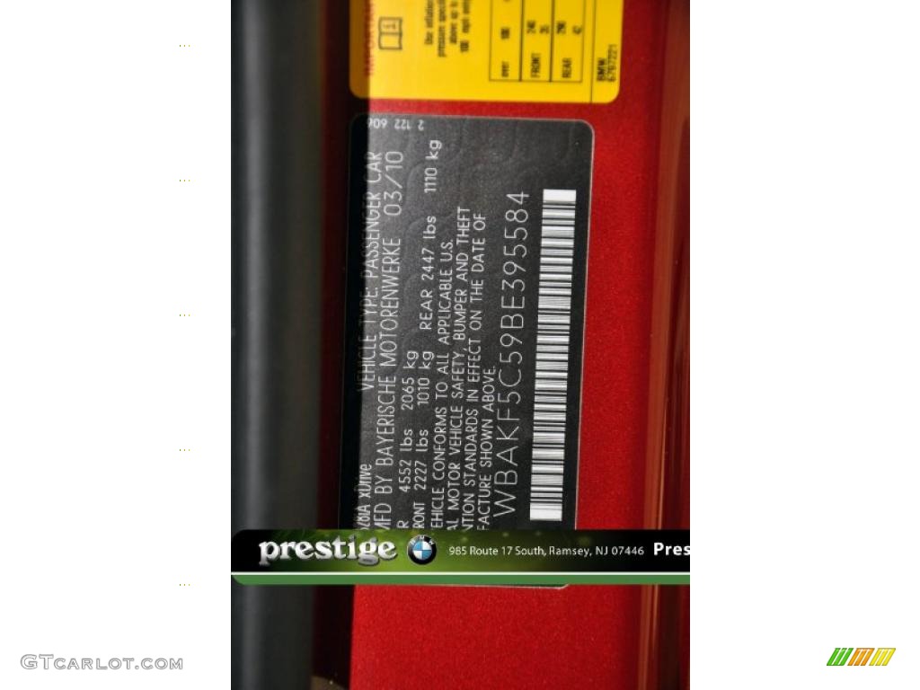 2011 3 Series 328i xDrive Coupe - Vermillion Red Metallic / Black photo #12