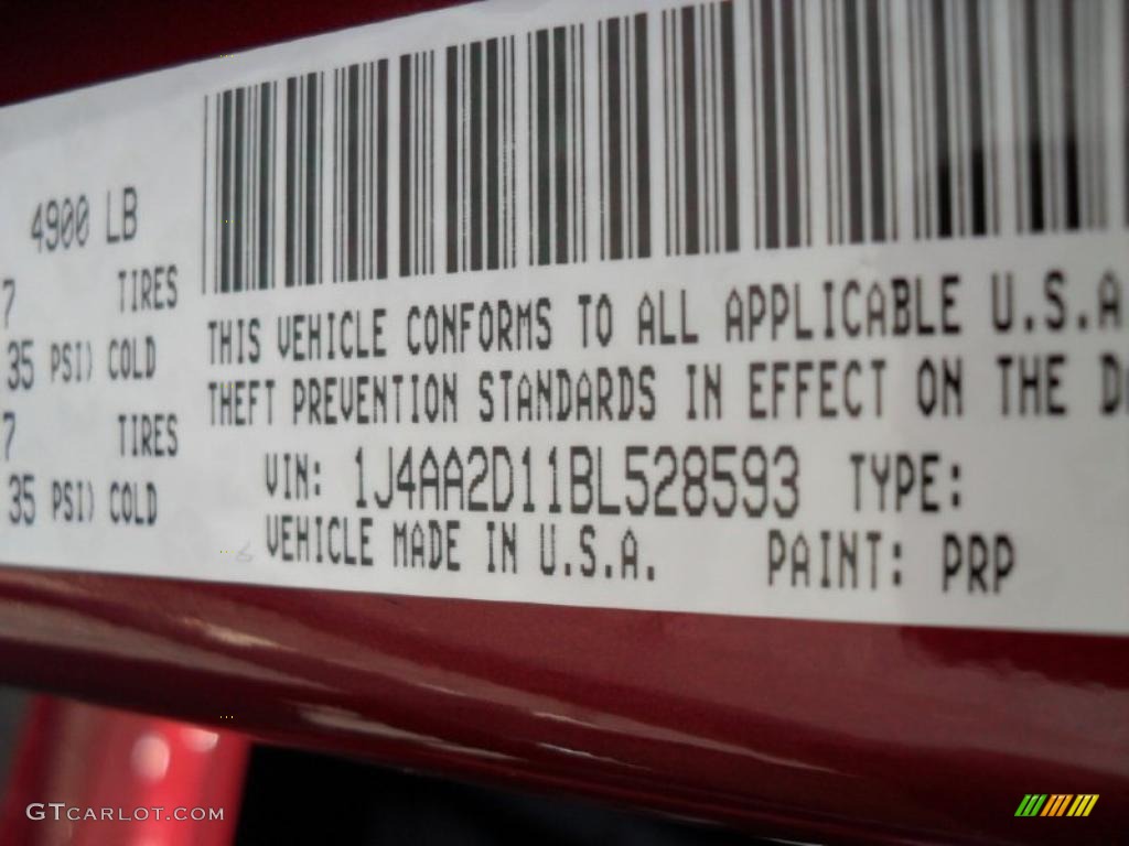 2011 Wrangler Sport S 4x4 - Deep Cherry Red Crystal Pearl / Black photo #7