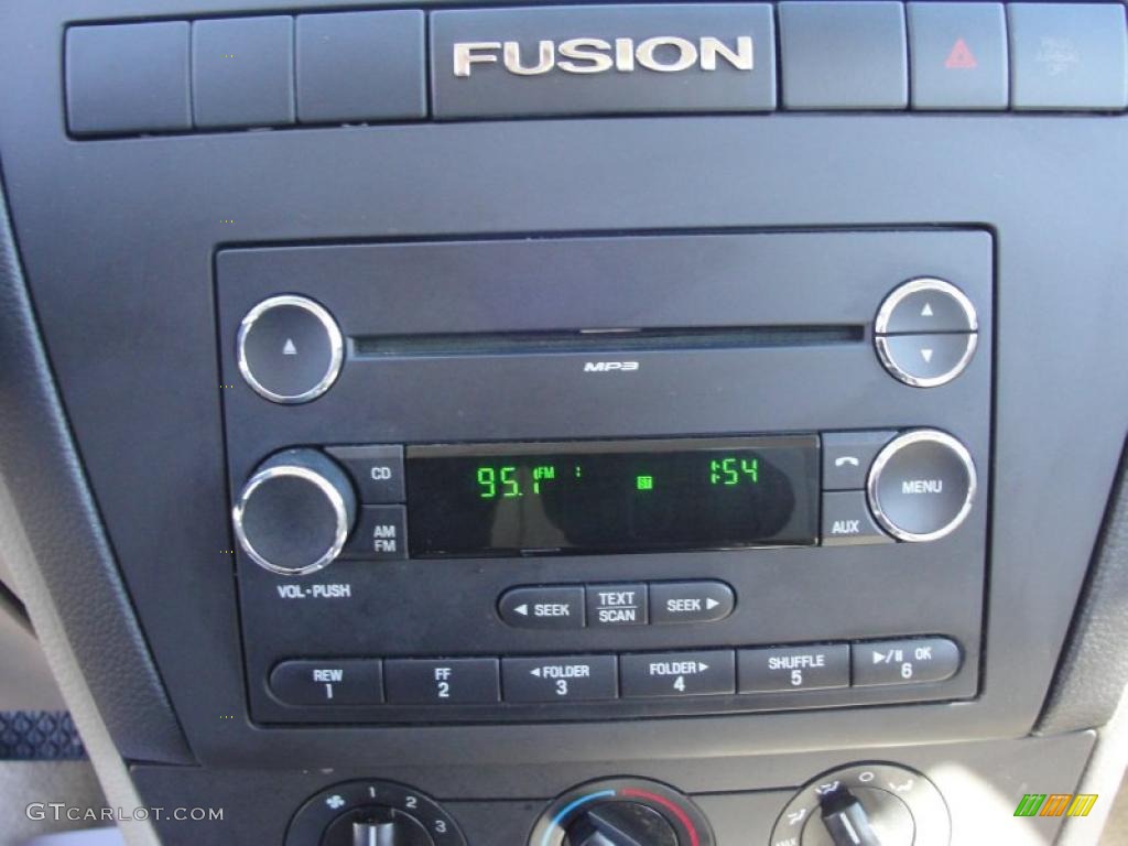 2008 Fusion S - Black Ebony / Medium Light Stone photo #32