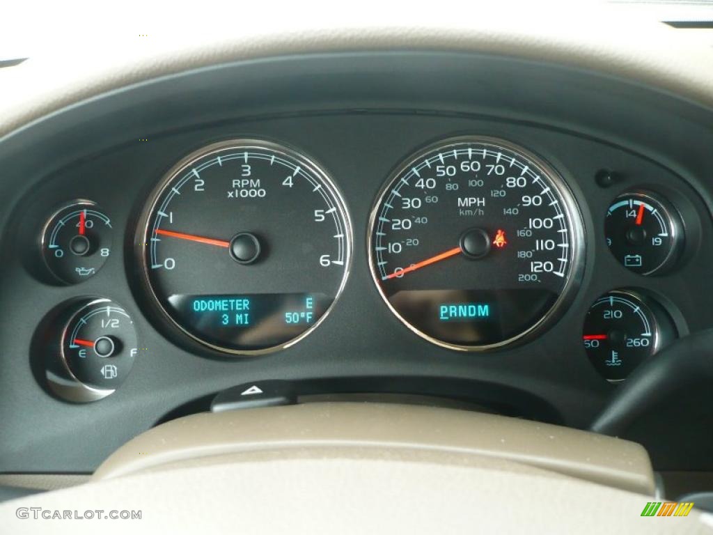 2011 GMC Yukon SLT 4x4 Gauges Photo #41490162