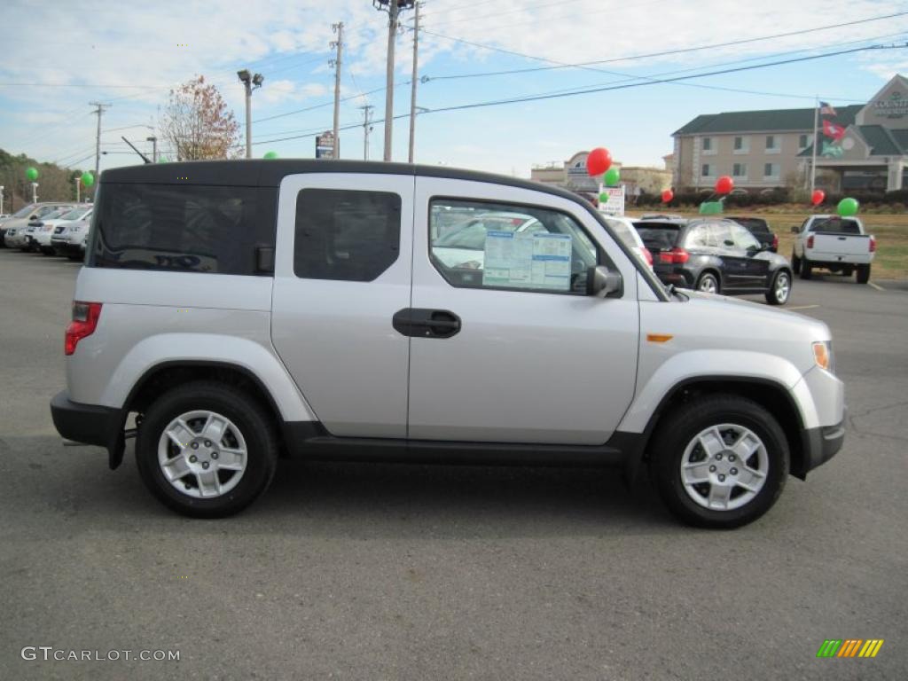 Alabaster Silver Metallic 2011 Honda Element EX 4WD Exterior Photo #41490731