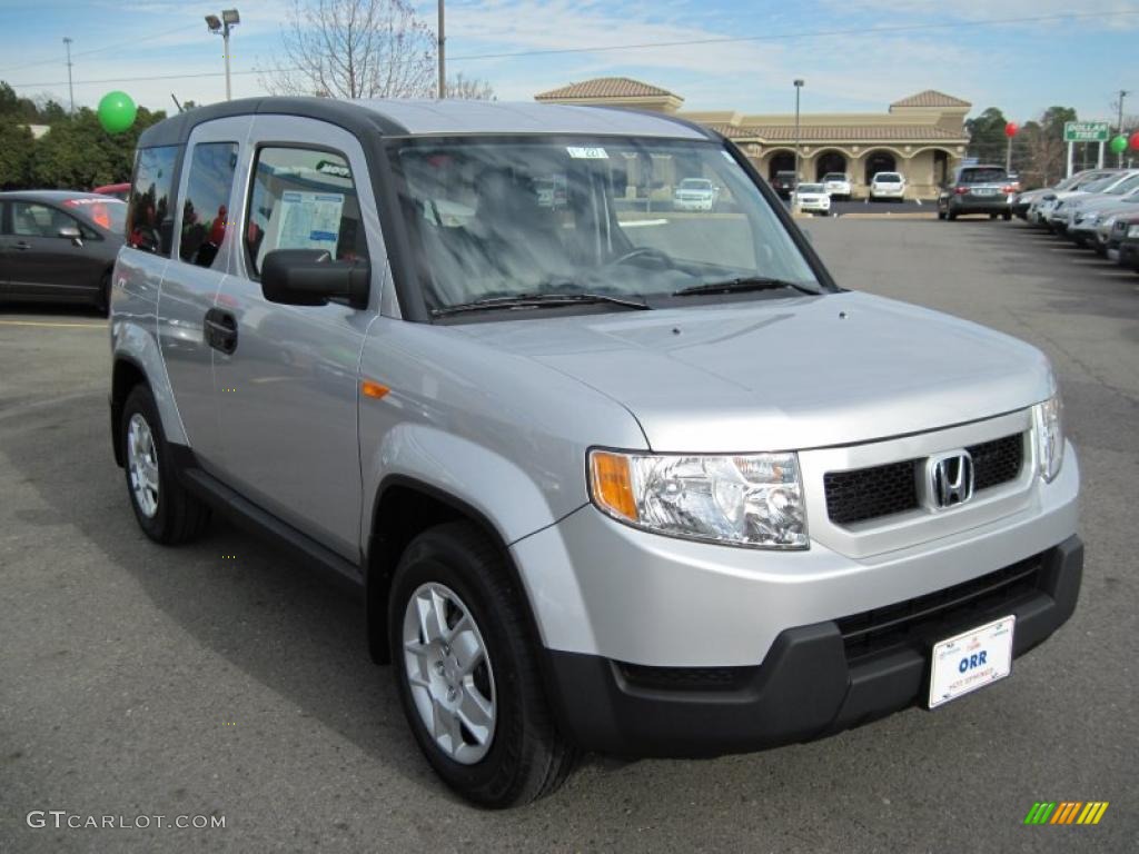 Alabaster Silver Metallic 2011 Honda Element EX 4WD Exterior Photo #41490751