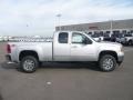 2011 Pure Silver Metallic GMC Sierra 2500HD SLT Extended Cab 4x4  photo #3