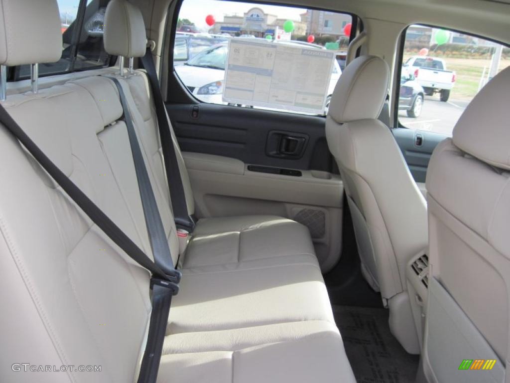 Beige Interior 2011 Honda Ridgeline RTL Photo #41491188