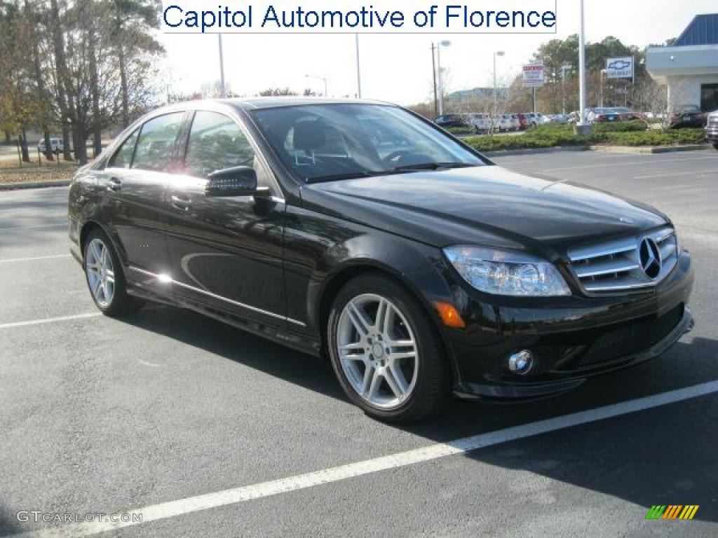 2010 C 350 Sport - Black / Black photo #1