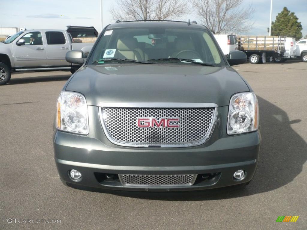 Gray Green Metallic 2011 GMC Yukon XL Denali AWD Exterior Photo #41491727