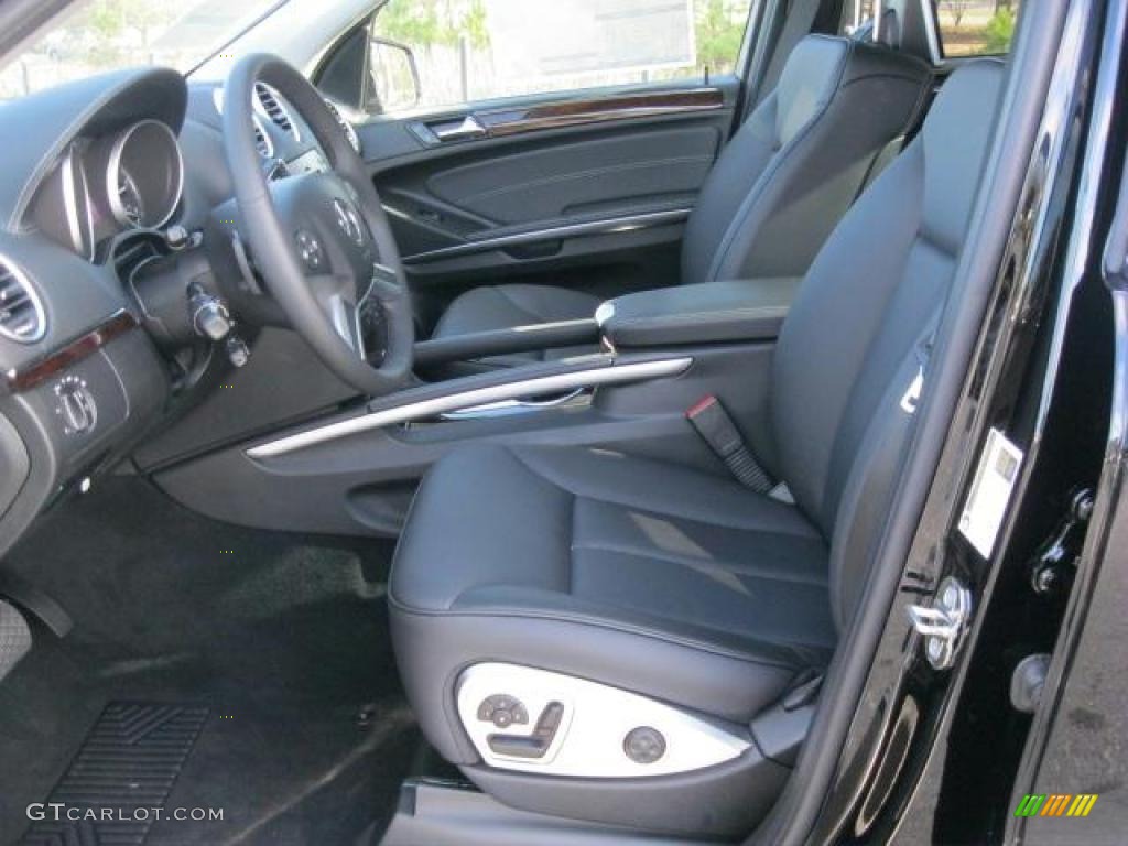 Black Interior 2011 Mercedes-Benz GL 350 Blutec 4Matic Photo #41491731