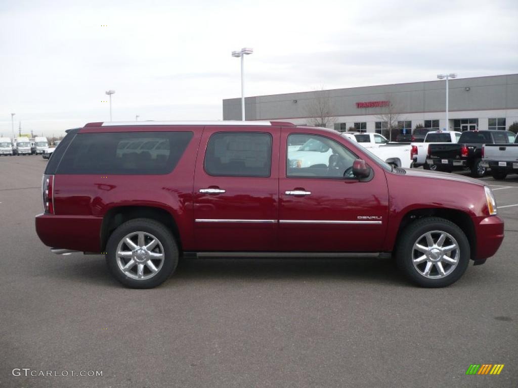 Red Jewel Tintcoat 2011 GMC Yukon XL Denali AWD Exterior Photo #41492111