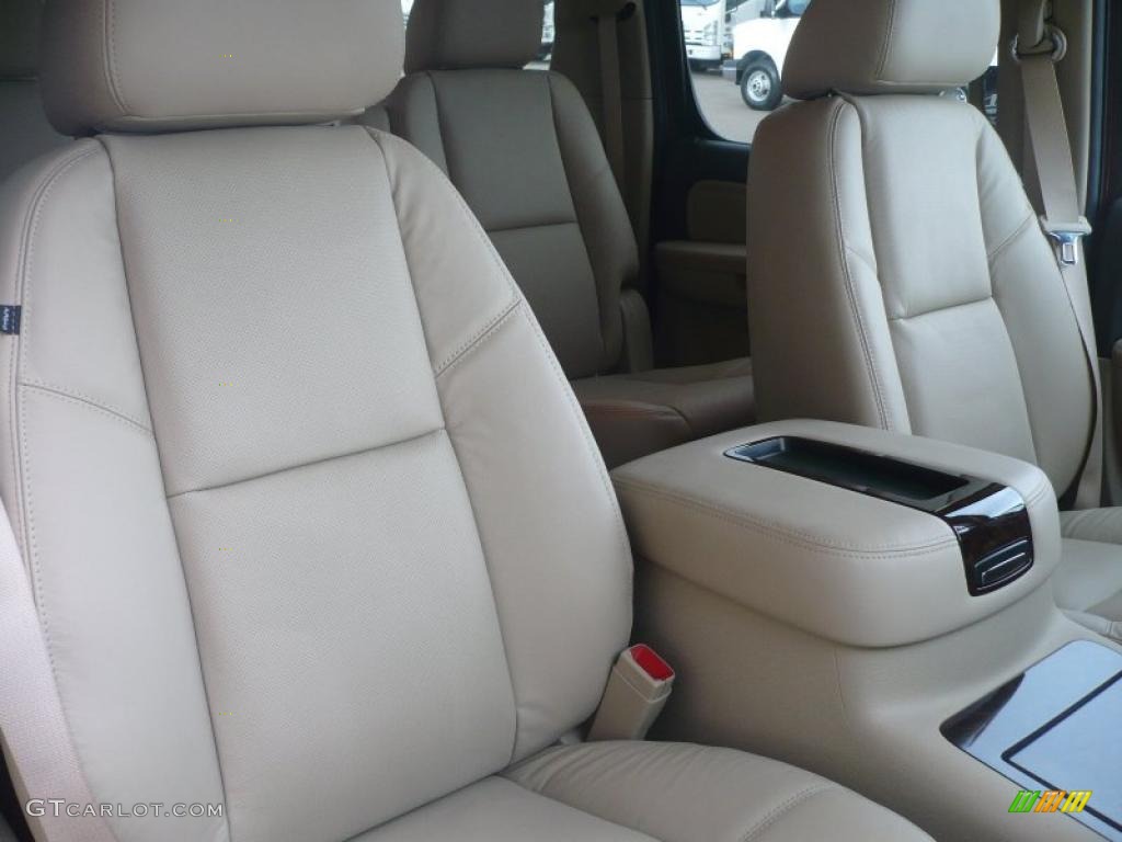 Cocoa/Light Cashmere Interior 2011 GMC Yukon XL Denali AWD Photo #41492143