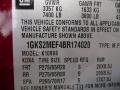 2011 GMC Yukon XL Denali AWD Info Tag