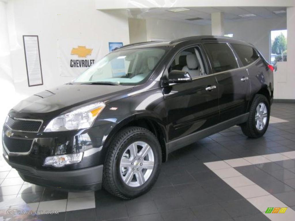 Black Granite Metallic 2011 Chevrolet Traverse LT Exterior Photo #41492991