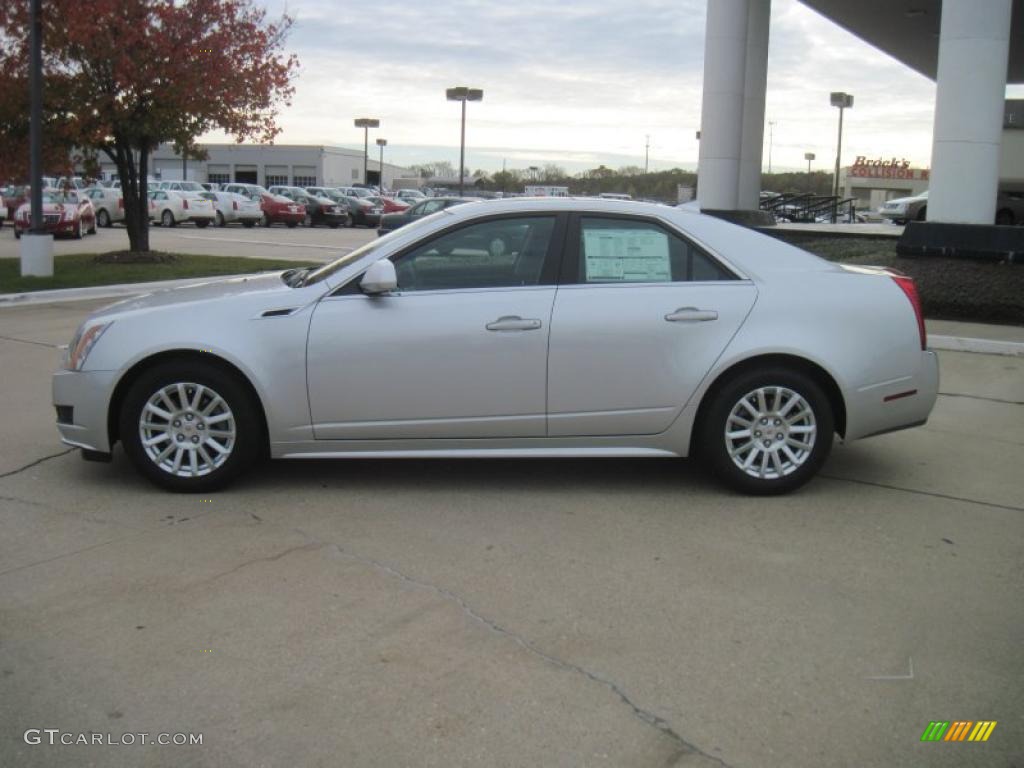 Radiant Silver Metallic 2011 Cadillac CTS 3.0 Sedan Exterior Photo #41493131