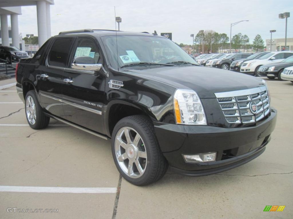 Black Raven 2011 Cadillac Escalade EXT Premium AWD Exterior Photo #41493339