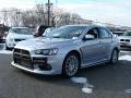 2008 Apex Silver Metallic Mitsubishi Lancer Evolution GSR  photo #3