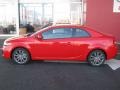 2011 Racing Red Kia Forte Koup SX  photo #2