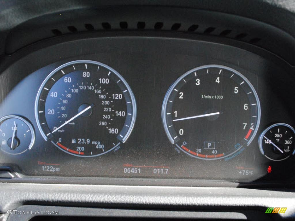 2010 BMW 5 Series 535i Gran Turismo Gauges Photo #41494903