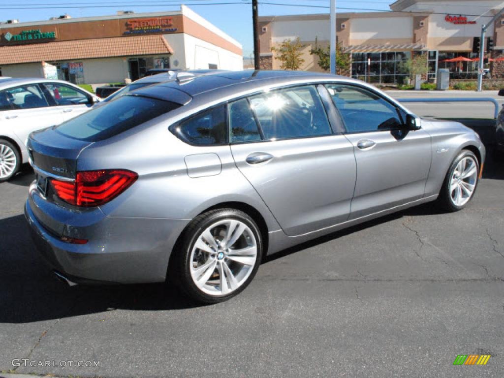 Space Grey Metallic 2010 BMW 5 Series 550i Gran Turismo Exterior Photo #41495107