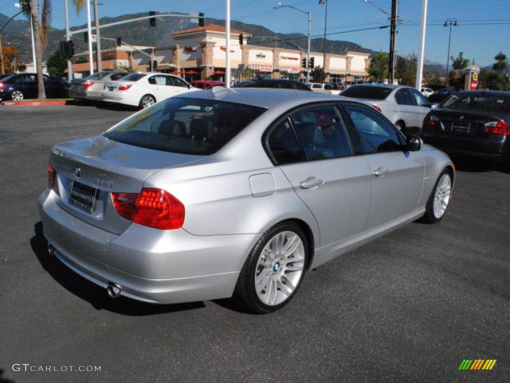 2011 3 Series 335d Sedan - Titanium Silver Metallic / Black photo #9