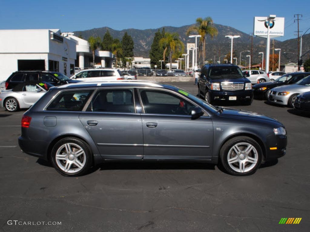 2006 A4 2.0T quattro Avant - Dolphin Gray Metallic / Ebony photo #3