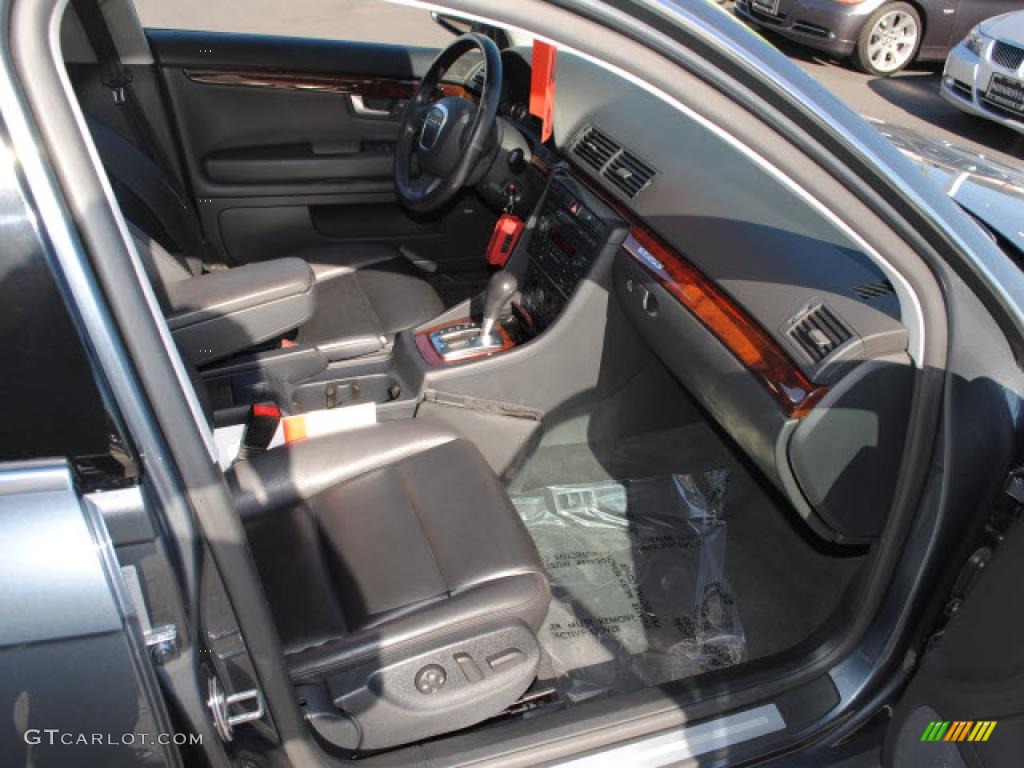2006 A4 2.0T quattro Avant - Dolphin Gray Metallic / Ebony photo #4