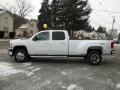 Summit White - Silverado 3500HD LTZ Crew Cab 4x4 Dually Photo No. 4