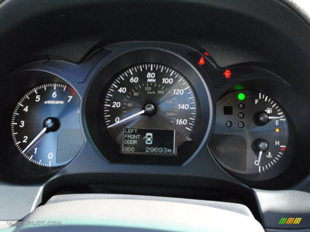 2008 Lexus GS 350 Gauges Photo #41497090