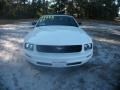 2007 Performance White Ford Mustang V6 Deluxe Convertible  photo #13