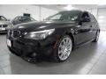 Jet Black 2008 BMW 5 Series 550i Sedan Exterior