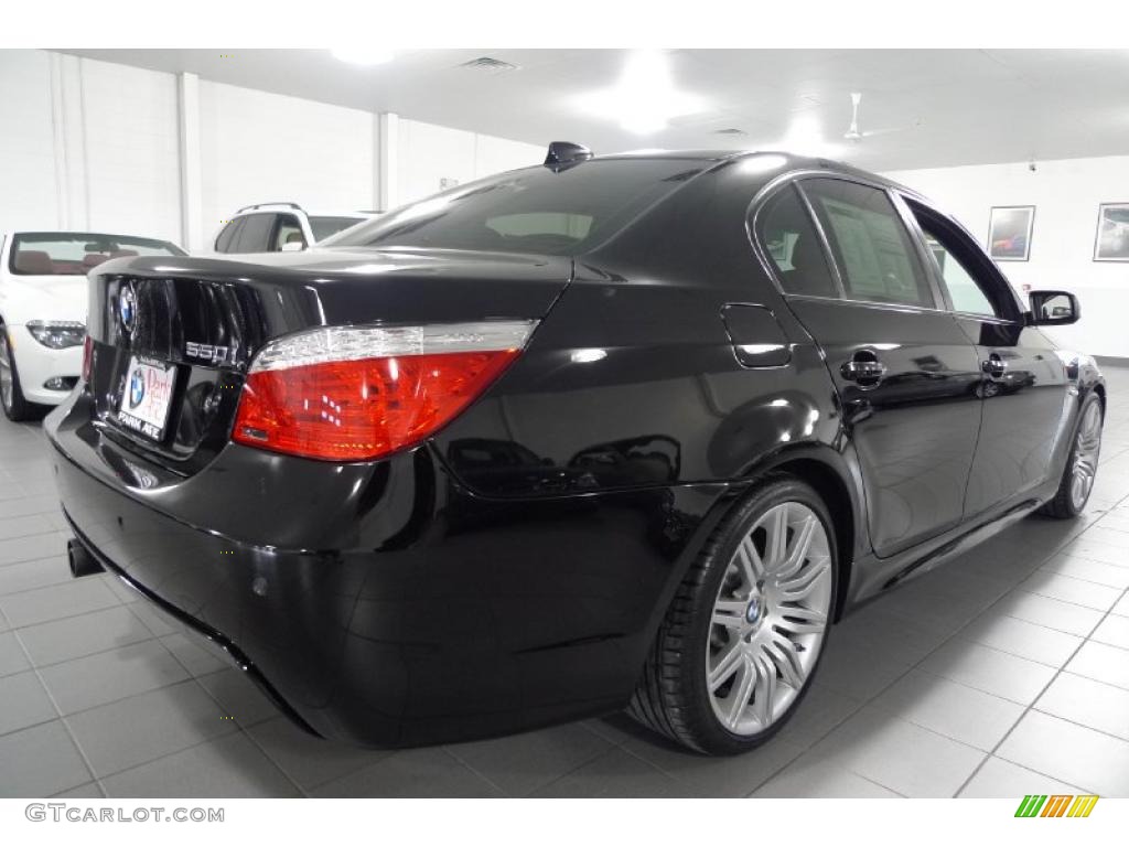 Jet Black 2008 BMW 5 Series 550i Sedan Exterior Photo #41499190