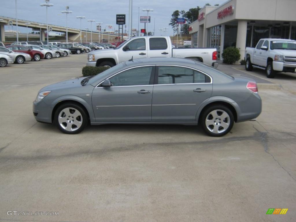 2007 Aura XE - Ocean Mist Metallic / Gray photo #2