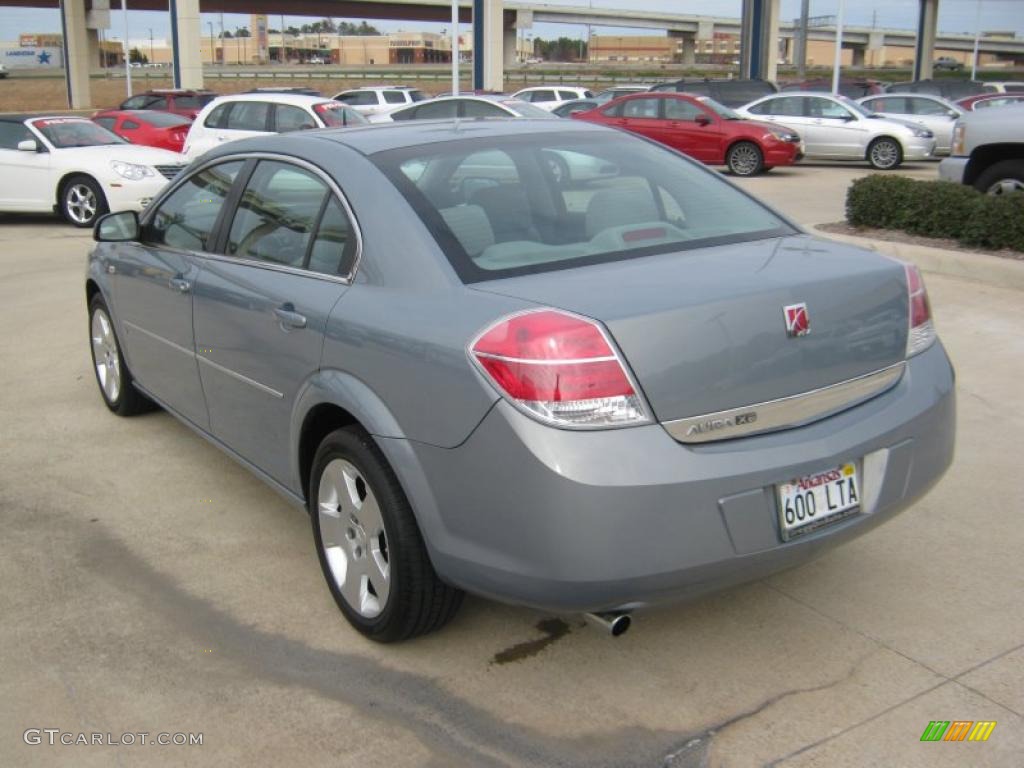 2007 Aura XE - Ocean Mist Metallic / Gray photo #3