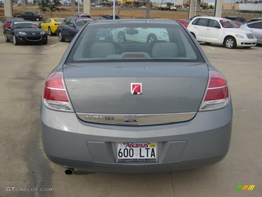 2007 Aura XE - Ocean Mist Metallic / Gray photo #4