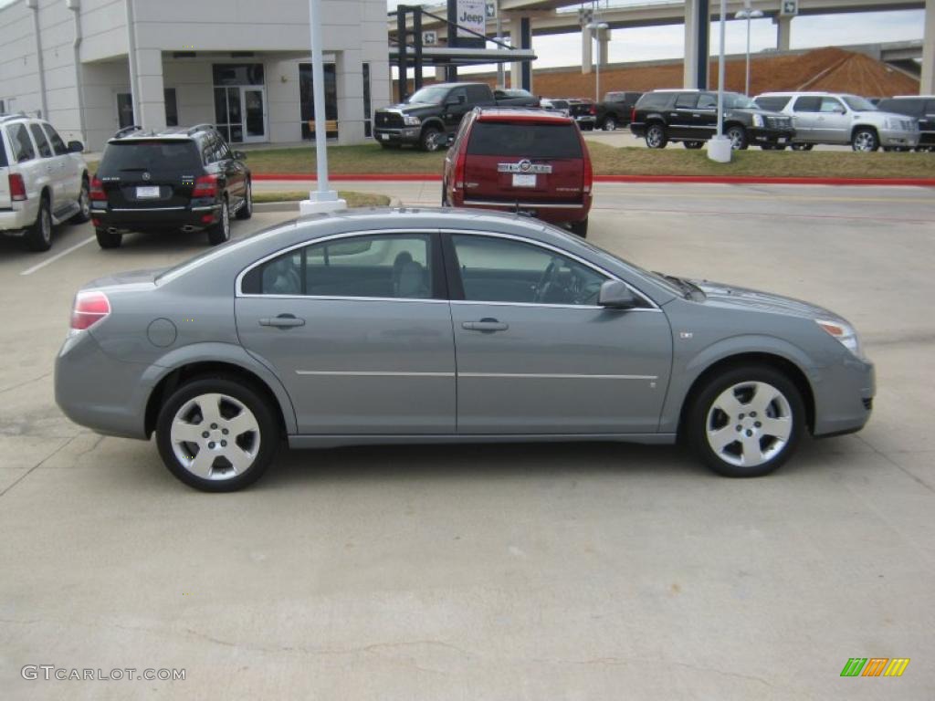 2007 Aura XE - Ocean Mist Metallic / Gray photo #6