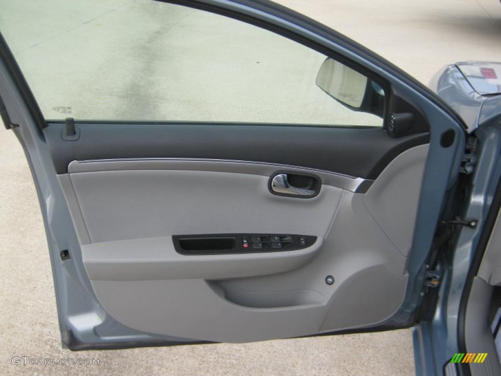 2007 Aura XE - Ocean Mist Metallic / Gray photo #16