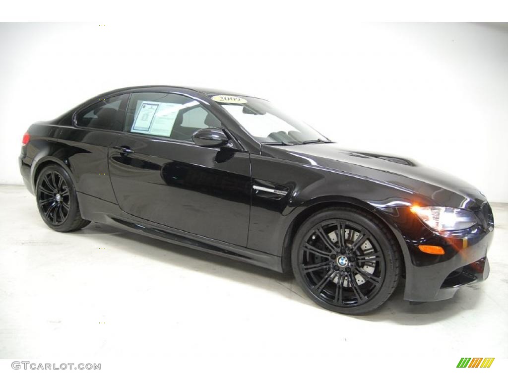 Jet Black 2009 BMW M3 Coupe Exterior Photo #41499602